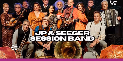 JP & Seeger Session Band – Seizoensafsluiter — muziek in Gouda