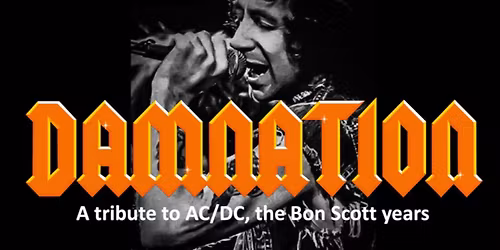 Damnation – A Tribute To AC/DC – The Bon Scott years — muziek in Gouda