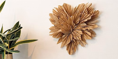 Papier Palmbladeren Wanddecor Workshop in Gouda