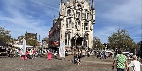 Zeldzaam Mooi event de Markt in Gouda — markt-eten in Gouda