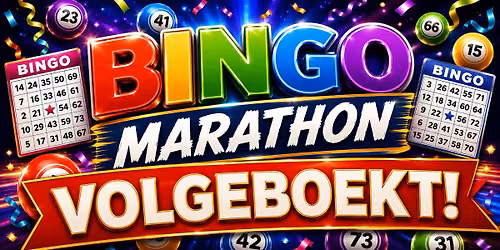 Bingomarathon = VOL! — markt-eten in Gouda