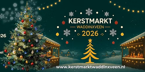 Kerstmarkt Waddinxveen 2026 – Zaterdag — markt-eten in Gouda