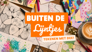 Buiten de lijntjes – Tekenen met Dee — museum-expo in Gouda